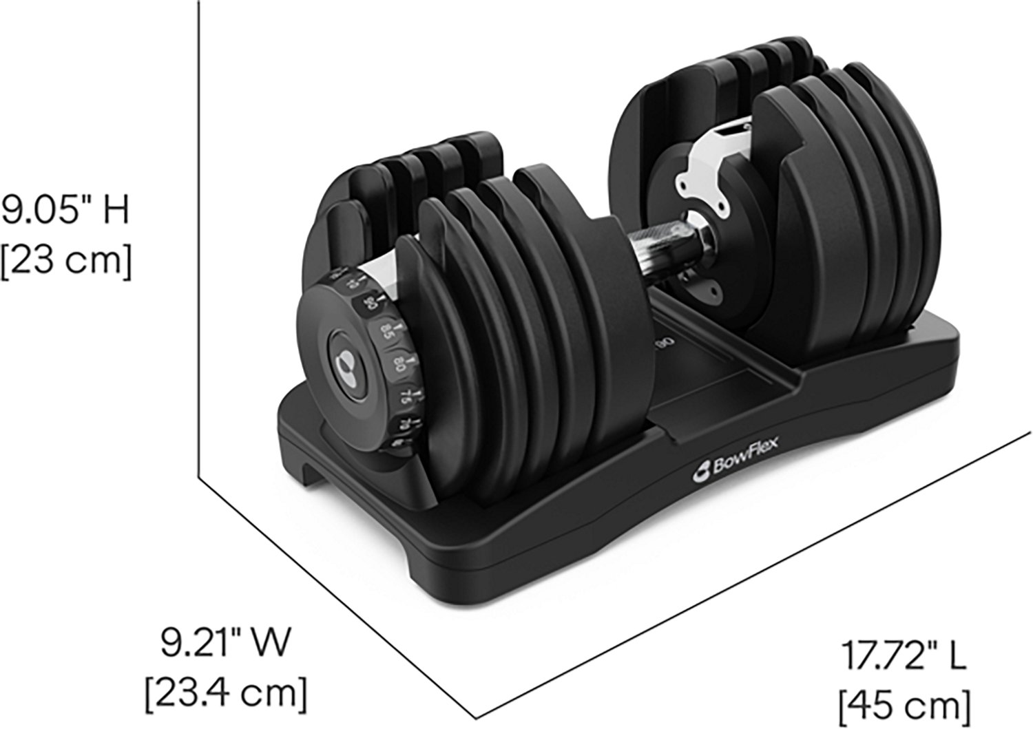 BowFlex ST90 Adjustable Dumbbell – Single | Academy