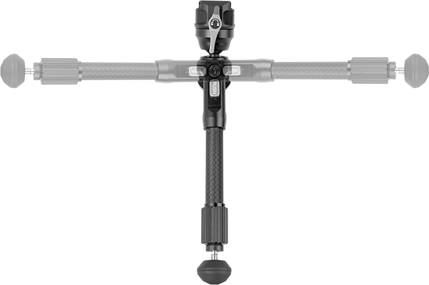 VANGUARD EQ-Precision 1QS C Carbon Gun Bipod with Ball Head & Quick-Release Picatinny Rail Adapter - view number 7