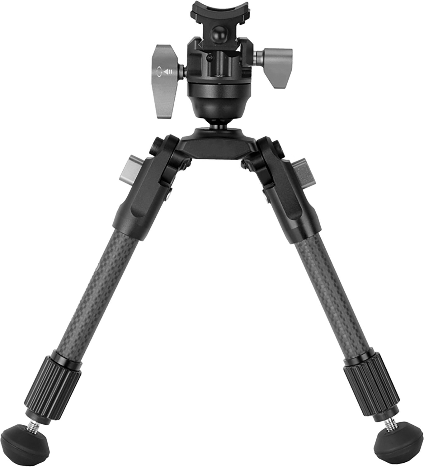 VANGUARD EQ-Precision 1QS C Carbon Gun Bipod with Ball Head & Quick-Release Picatinny Rail Adapter - view number 3