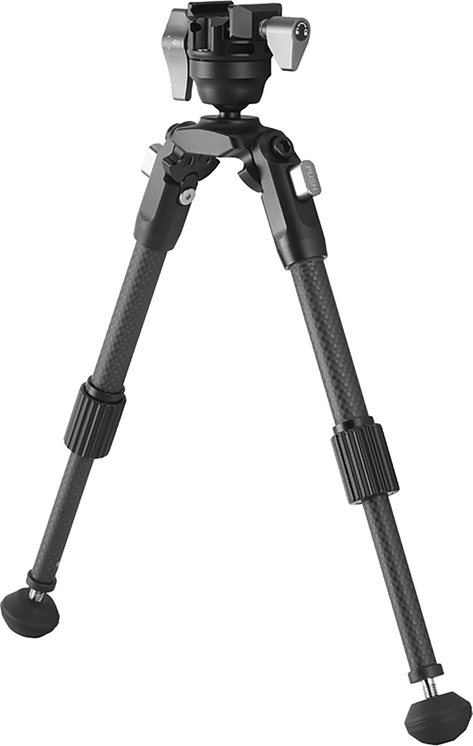 VANGUARD EQ-Precision 1QS C Carbon Gun Bipod with Ball Head & Quick-Release Picatinny Rail Adapter - view number 2