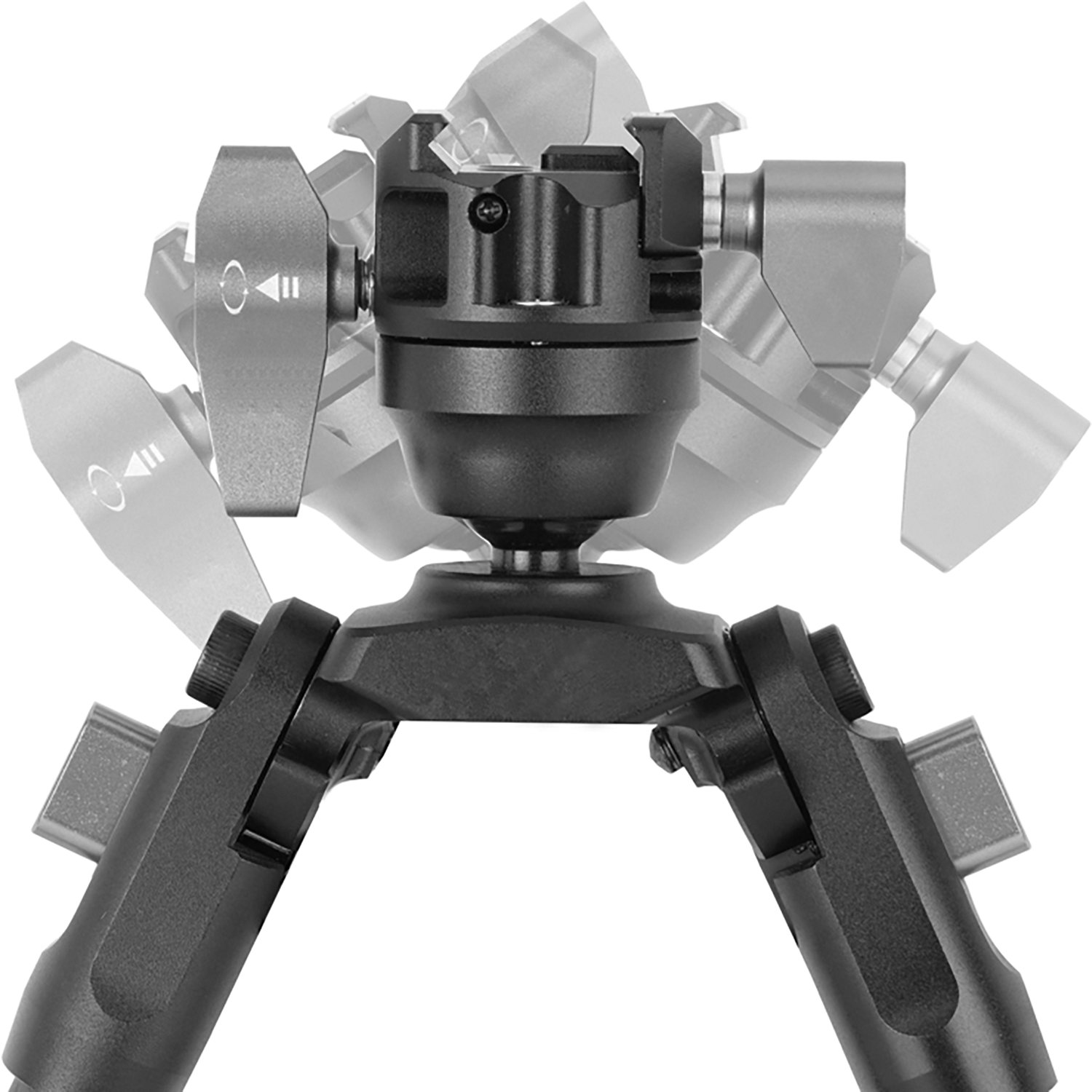 VANGUARD EQ-Precision 1QS C Carbon Gun Bipod with Ball Head & Quick-Release Picatinny Rail Adapter - view number 8
