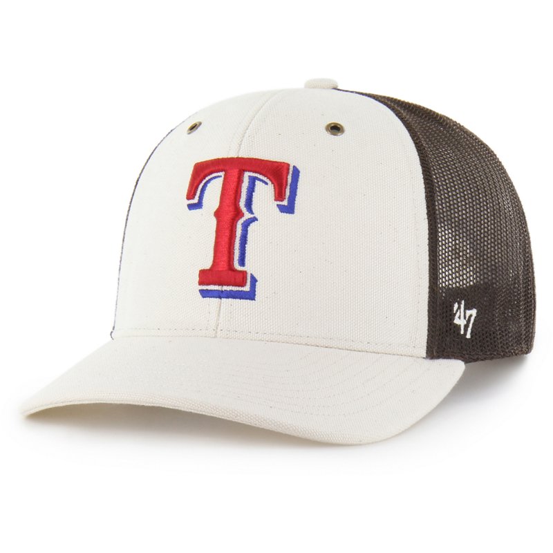 Carhartt Texas Rangers '47 Undyed Trucker | White