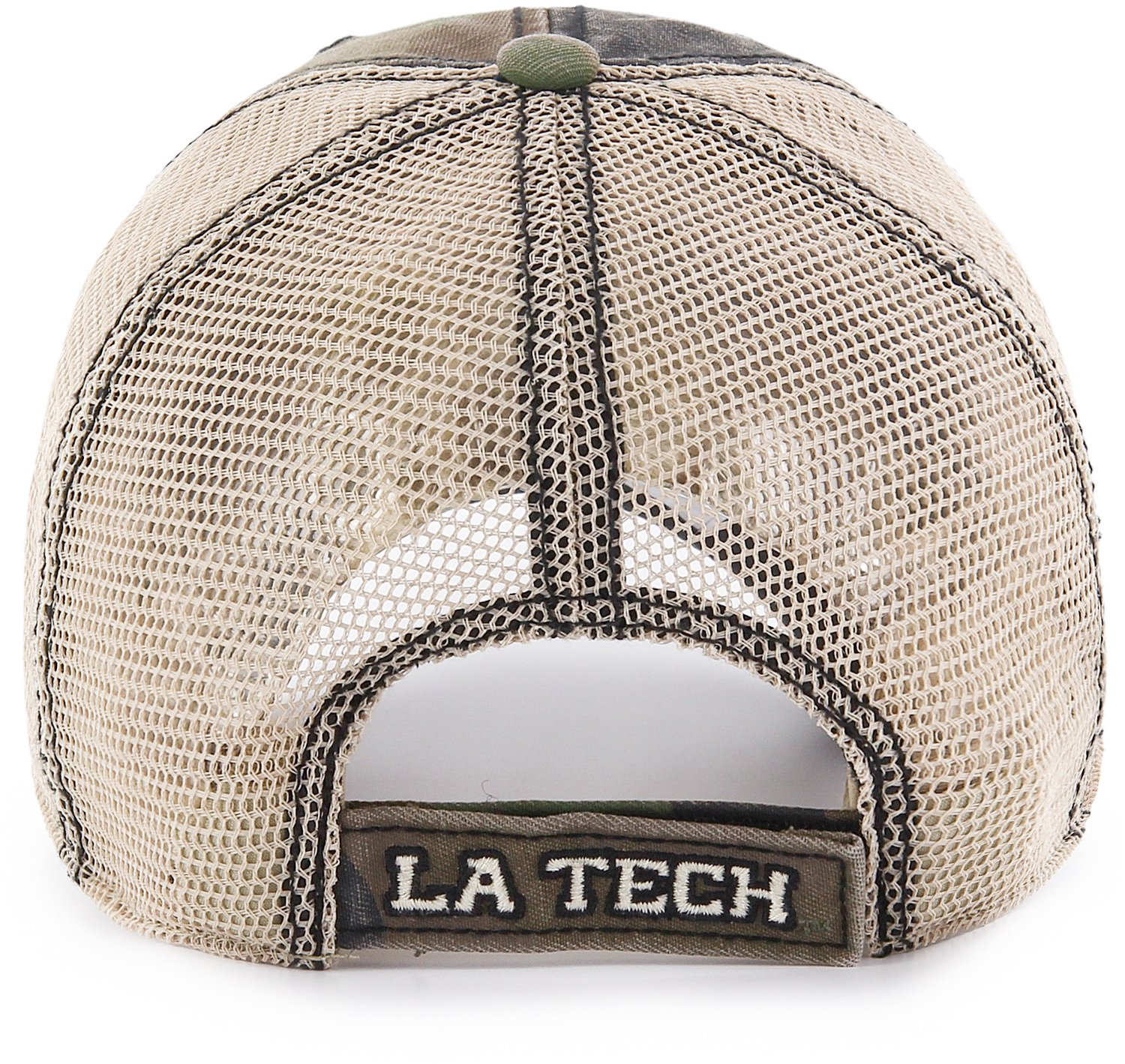 '47 Adults' Louisiana Tech Frontline Camo Burnett Clean Up Cap - view number 2