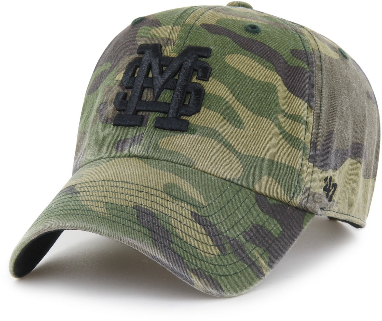 '47 Adults' Mississippi State Camo Clean Up Cap