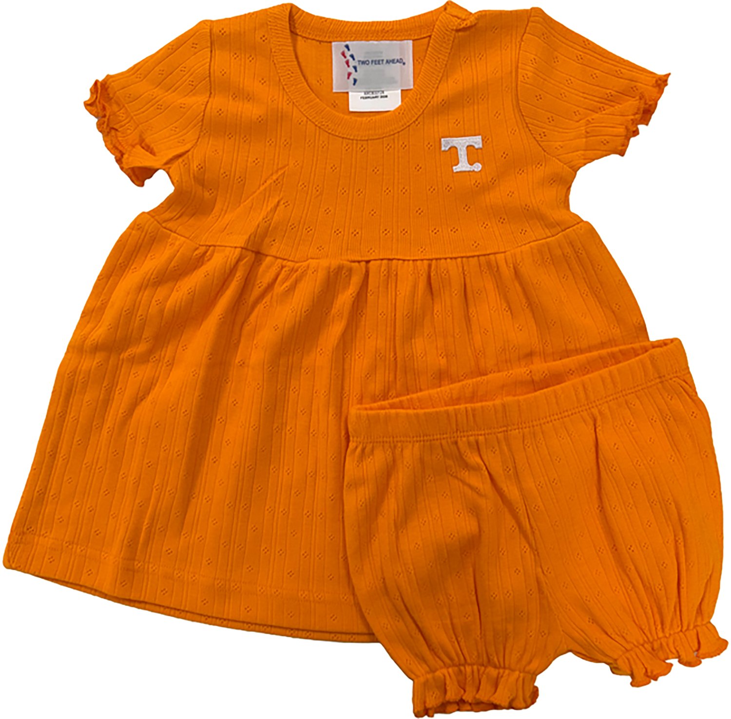 Two Feet Ahead Infant Girls' University of Tennessee Pointelle Dress