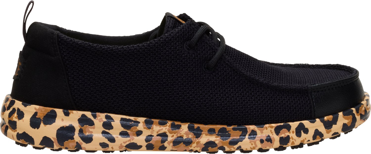 HEYDUDE Women's Wendy Work CE Leopard Work Shoes