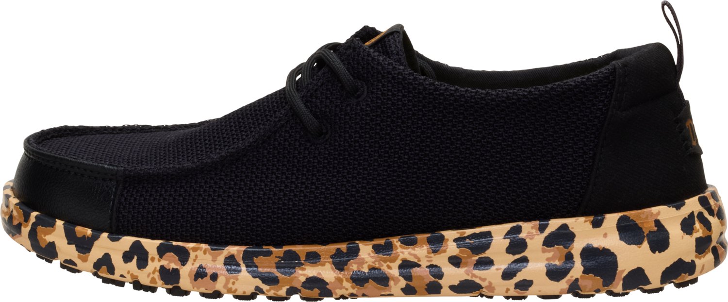 HEYDUDE Women's Wendy Work CE Leopard Work Shoes - view number 2