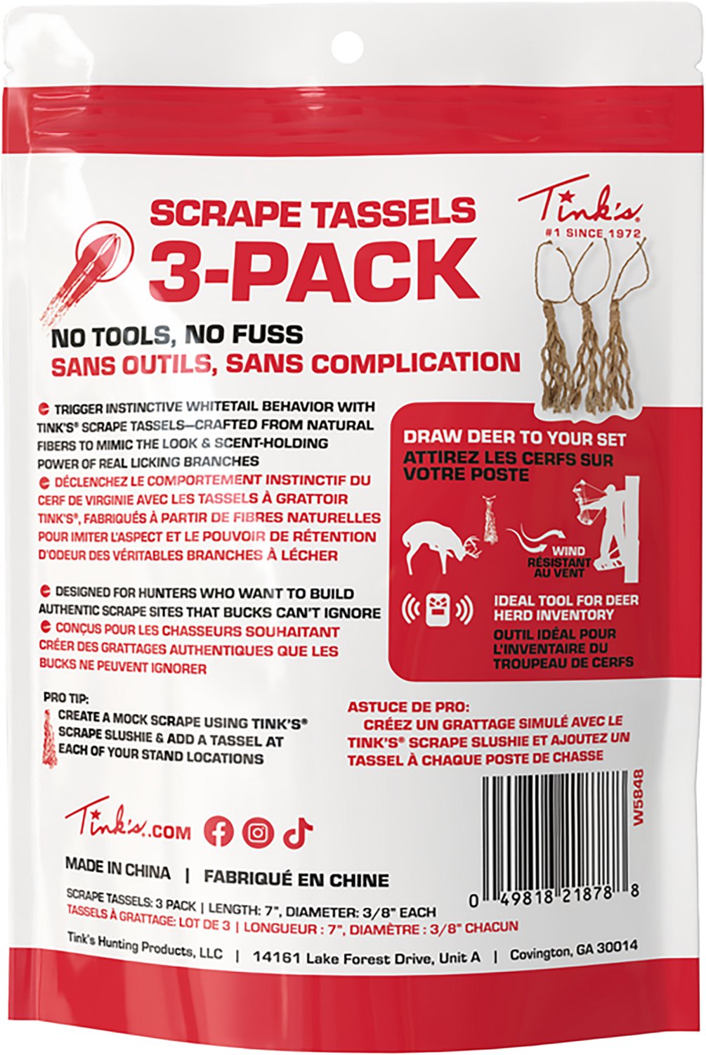 Tink's Scrape Tassels 3-Pack - view number 2