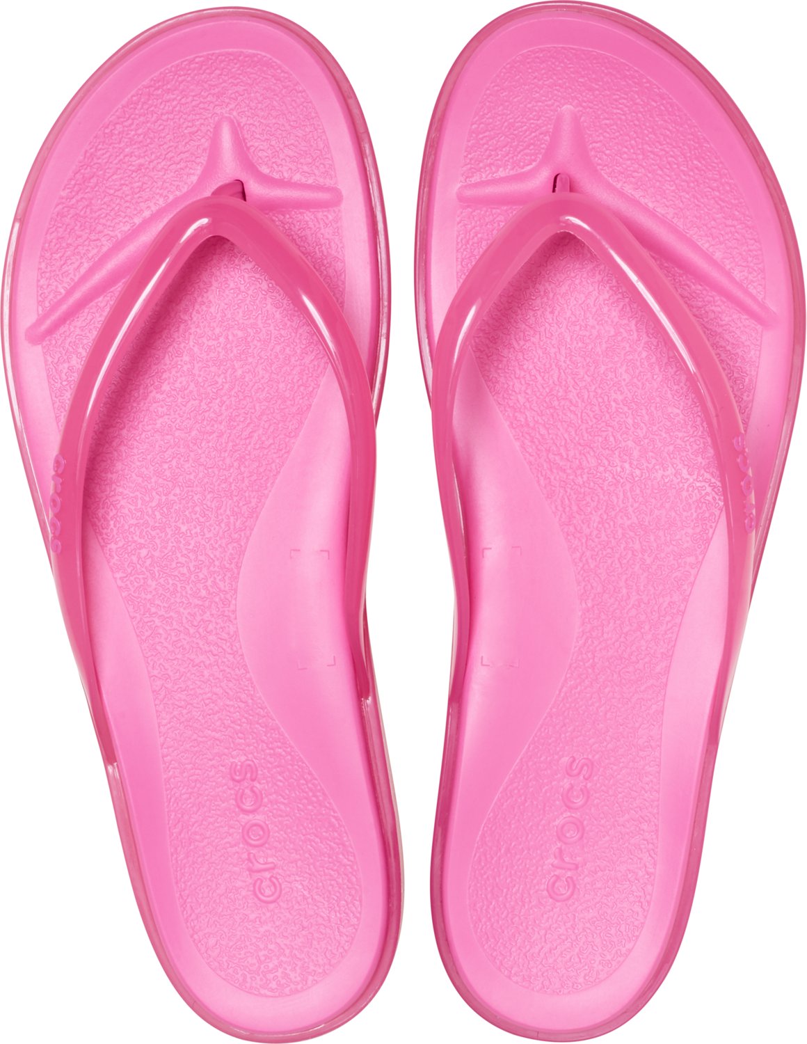 Crocs Women's Miami Round Toe Jelly Flip-Flops - view number 4