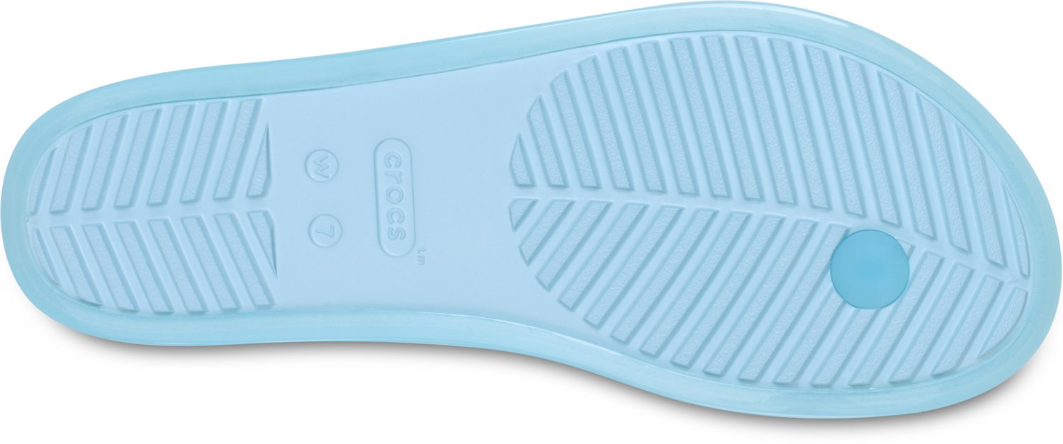 Crocs Women's Miami Round Toe Jelly Flip-Flops - view number 5
