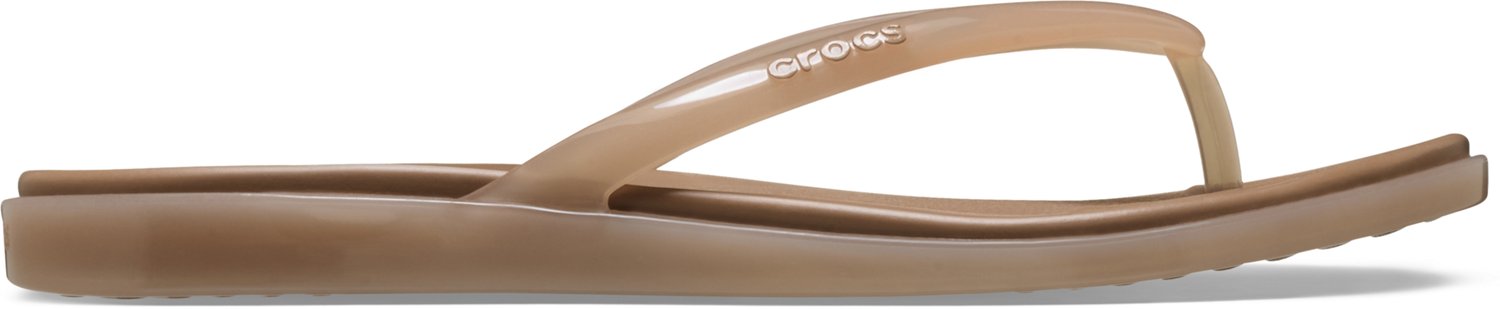 Crocs Women's Miami Round Toe Jelly Flip-Flops