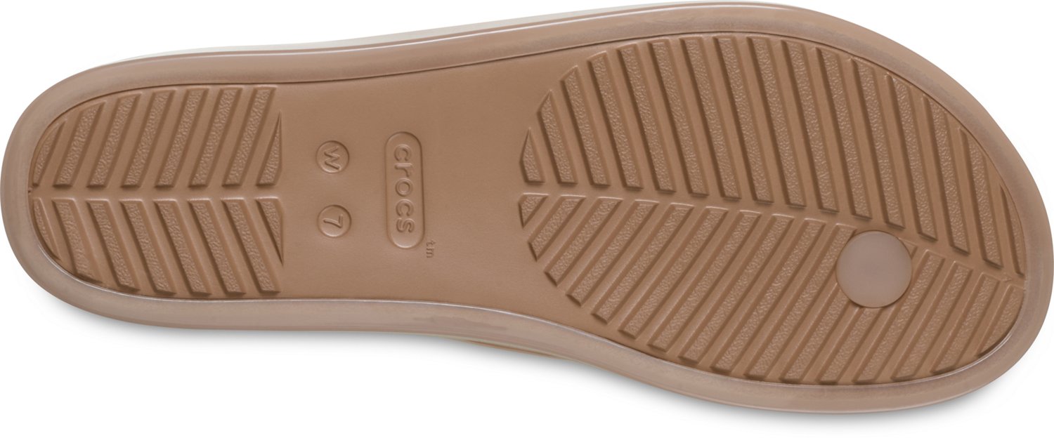 Crocs Women's Miami Round Toe Jelly Flip-Flops - view number 5