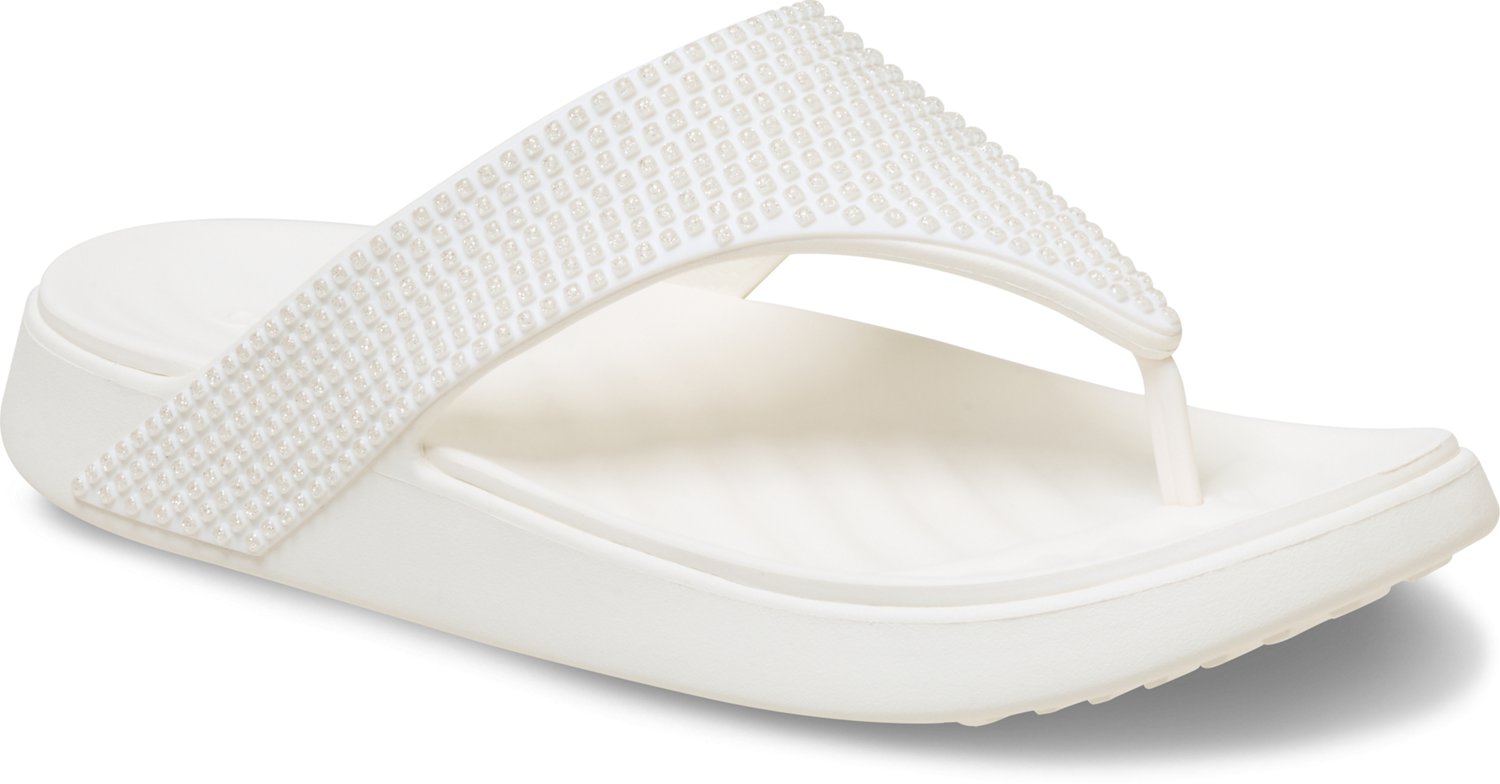 Crocs Women's Getaway Gems Triangle Flip-Flops - view number 2