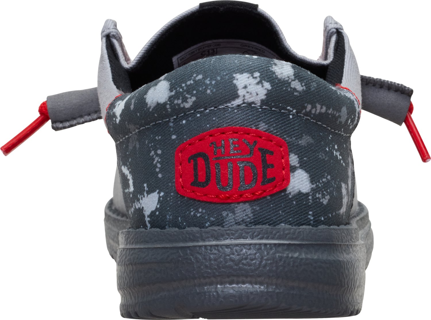 HEYDUDE Boys’ Wally Funk Youth Splatter Camo Shoes - view number 4