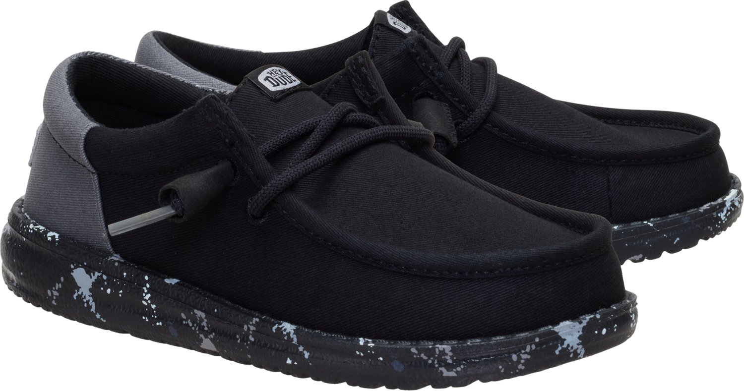 HEYDUDE Boys’ Wally Funk Youth Splatter Camo Shoes - view number 3