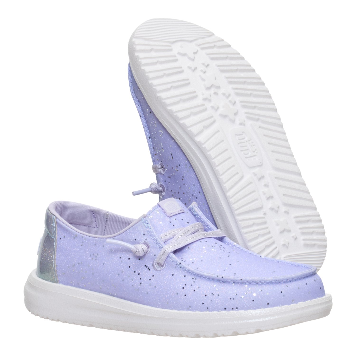 HEYDUDE Wendy Youth Sparkle Surprise Shoes - view number 6