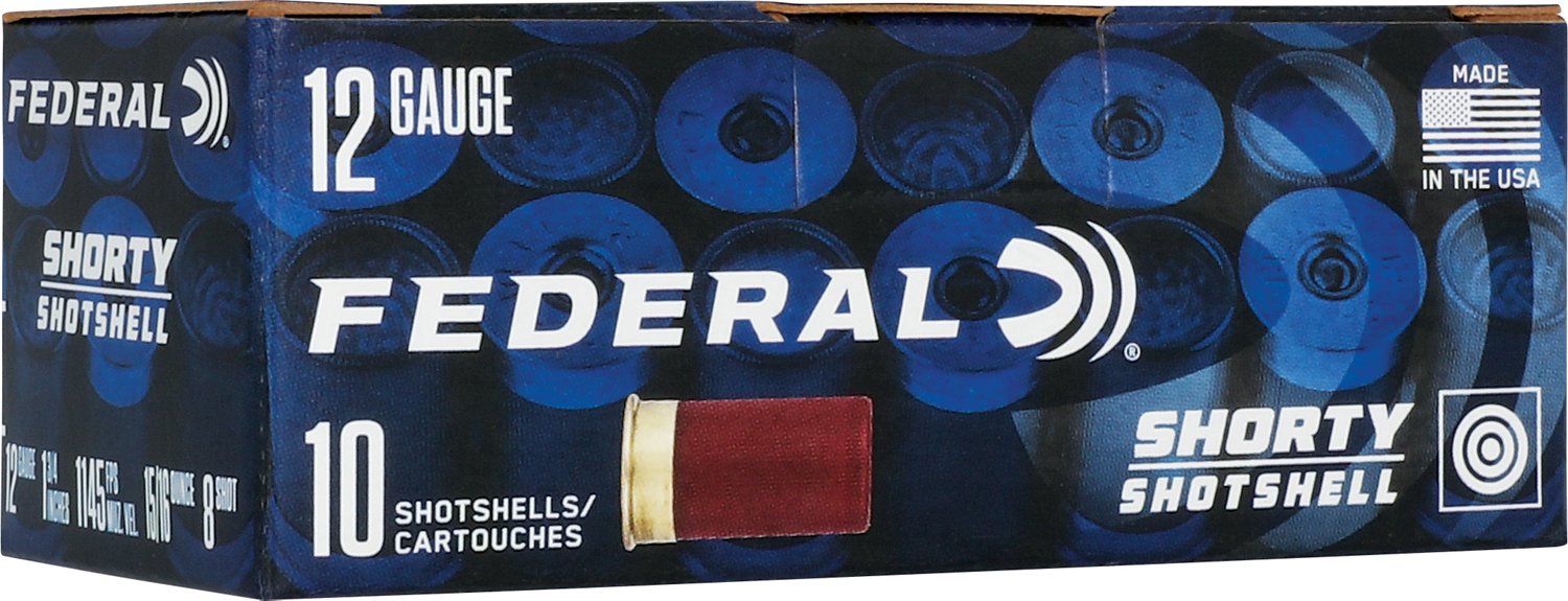 Federal Shorty 12 Gauge Shotshells - 10 Rounds