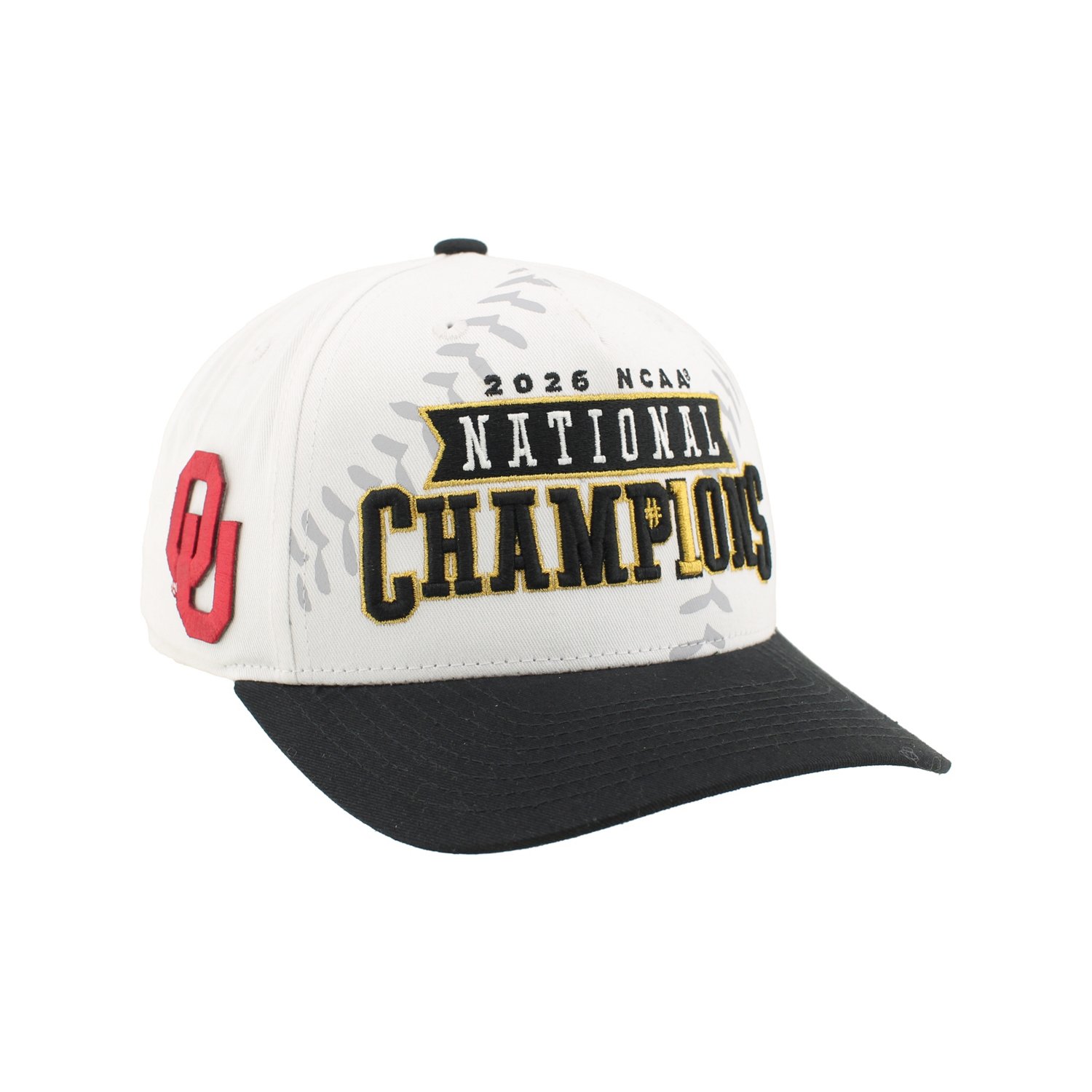 Zephyr Adults' Oklahoma 2026 World Series National Champions Locker Room Cap - view number 3
