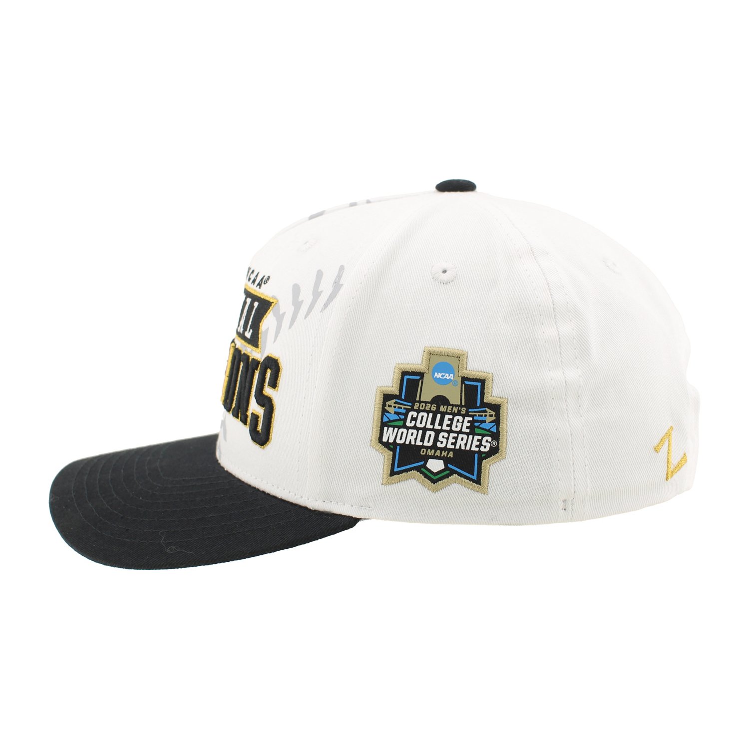 Zephyr Adults' Oklahoma 2026 World Series National Champions Locker Room Cap - view number 4