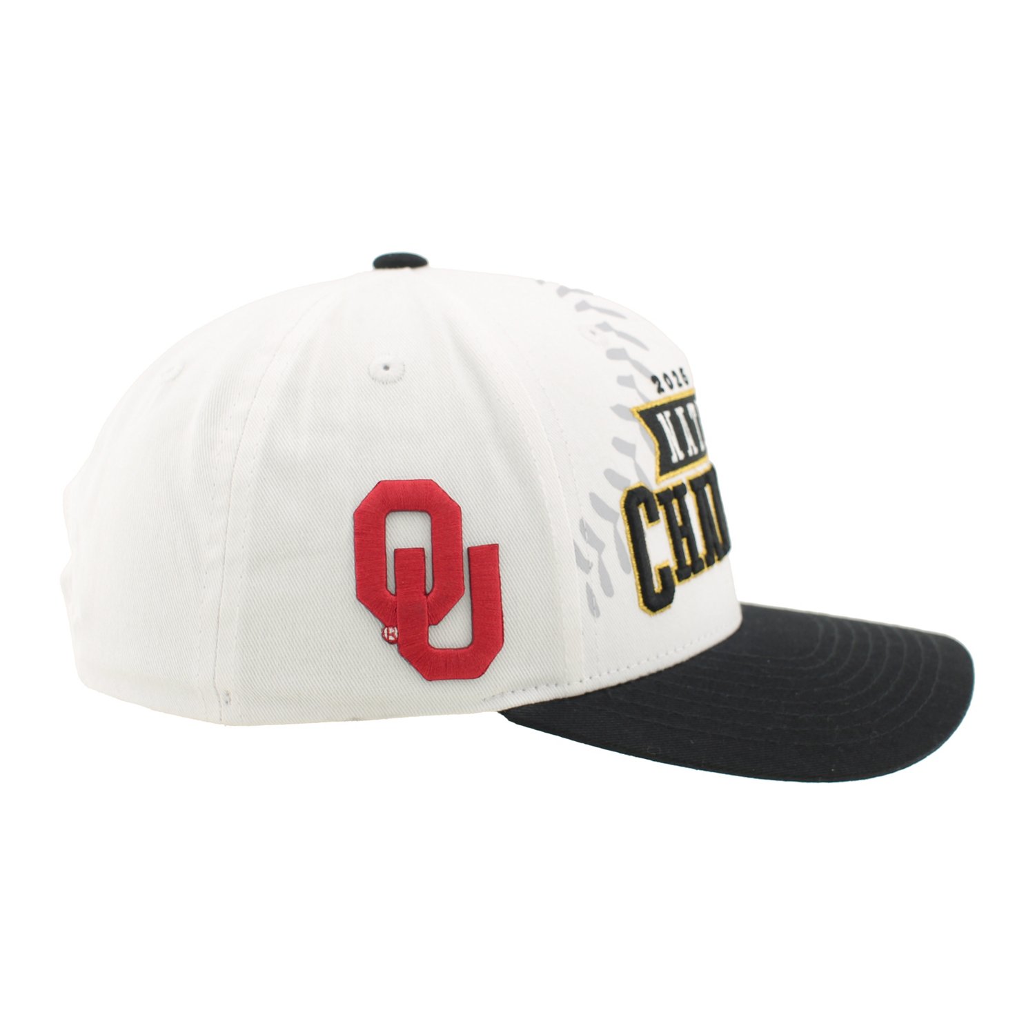 Zephyr Adults' Oklahoma 2026 World Series National Champions Locker Room Cap - view number 5