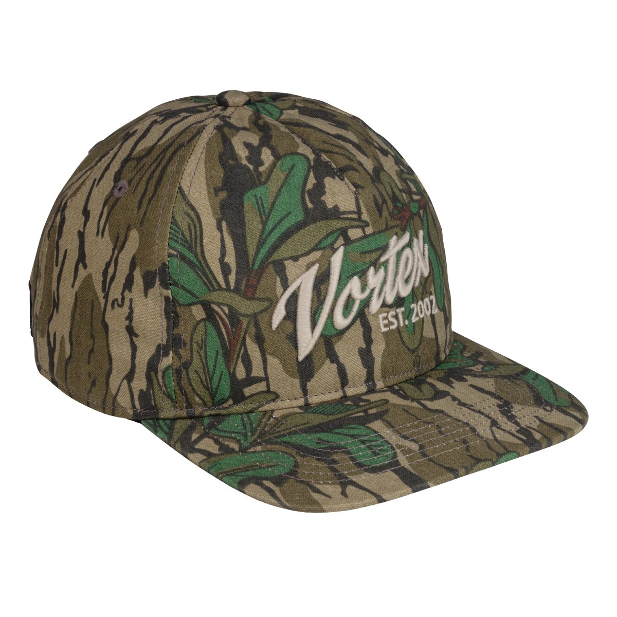 Vortex Men's Mossy Oak Greenleaf Script Camp Cap