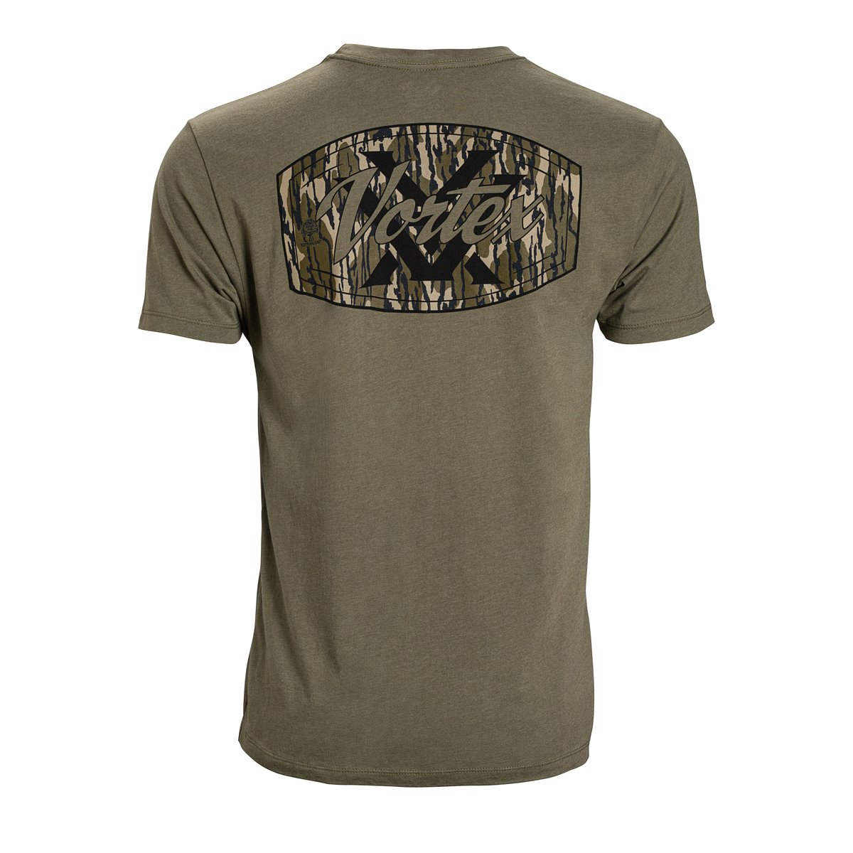 Vortex Optics Men's Mossy Oak Bottomland Script Badge T-Shirt