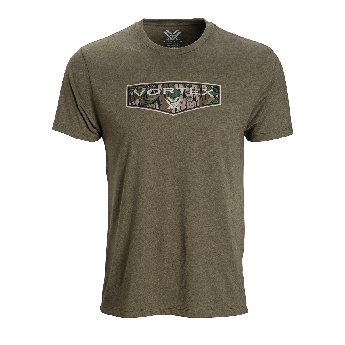 Vortex Optics Men's Mossy Oak Greenleaf Shield T-Shirt