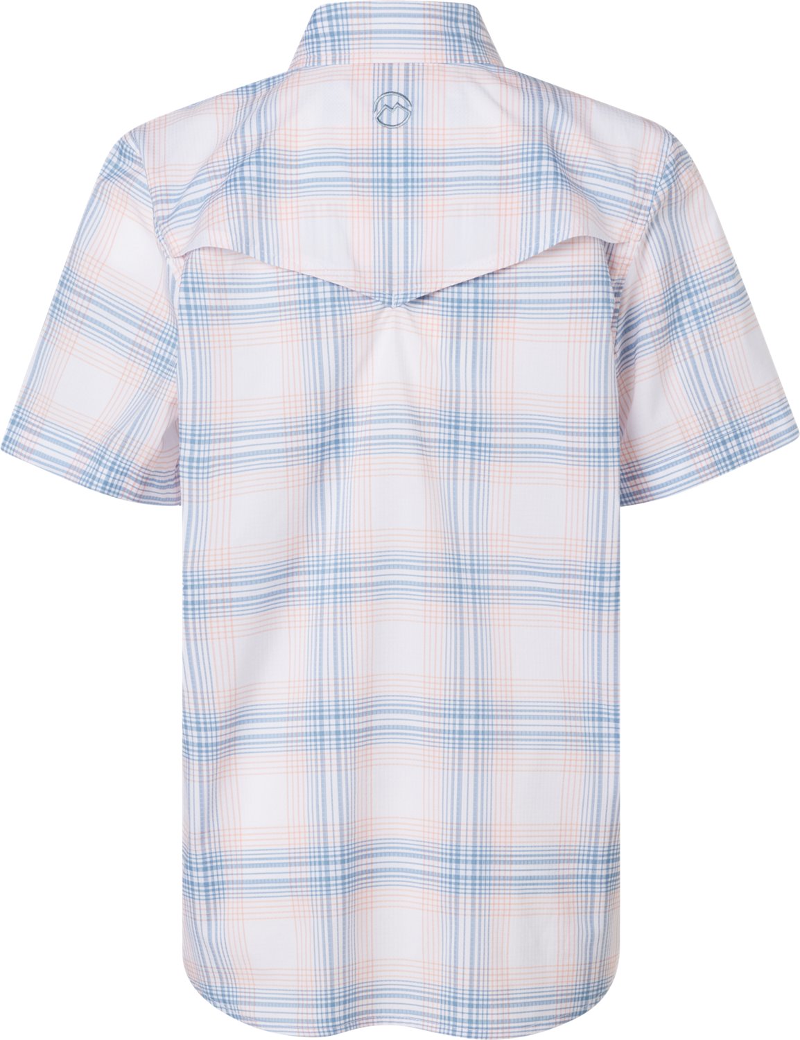 Magellan Boys' Pecos River Plaid Short Sleeve Shirt - view number 2