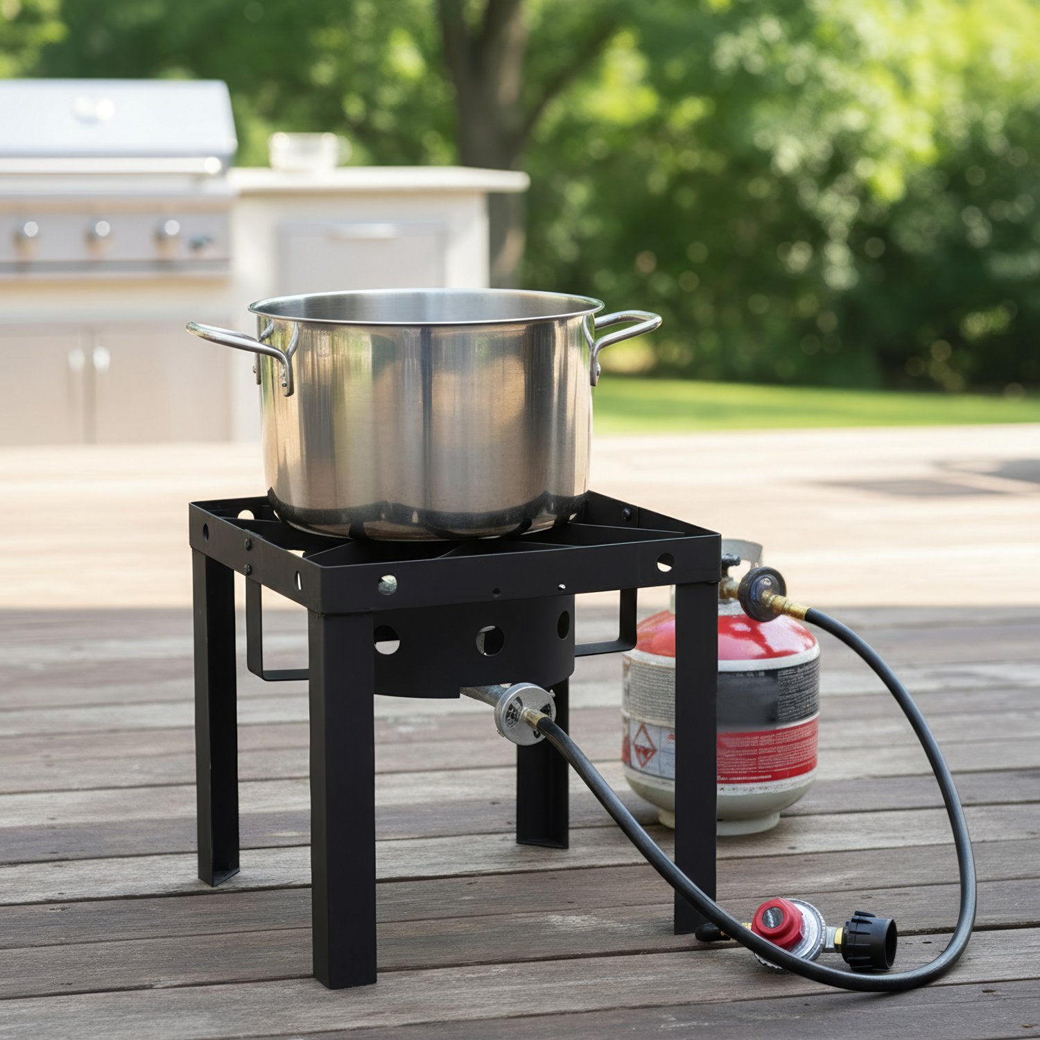 Outdoor Gourmet Deluxe Fryer Stand - view number 6