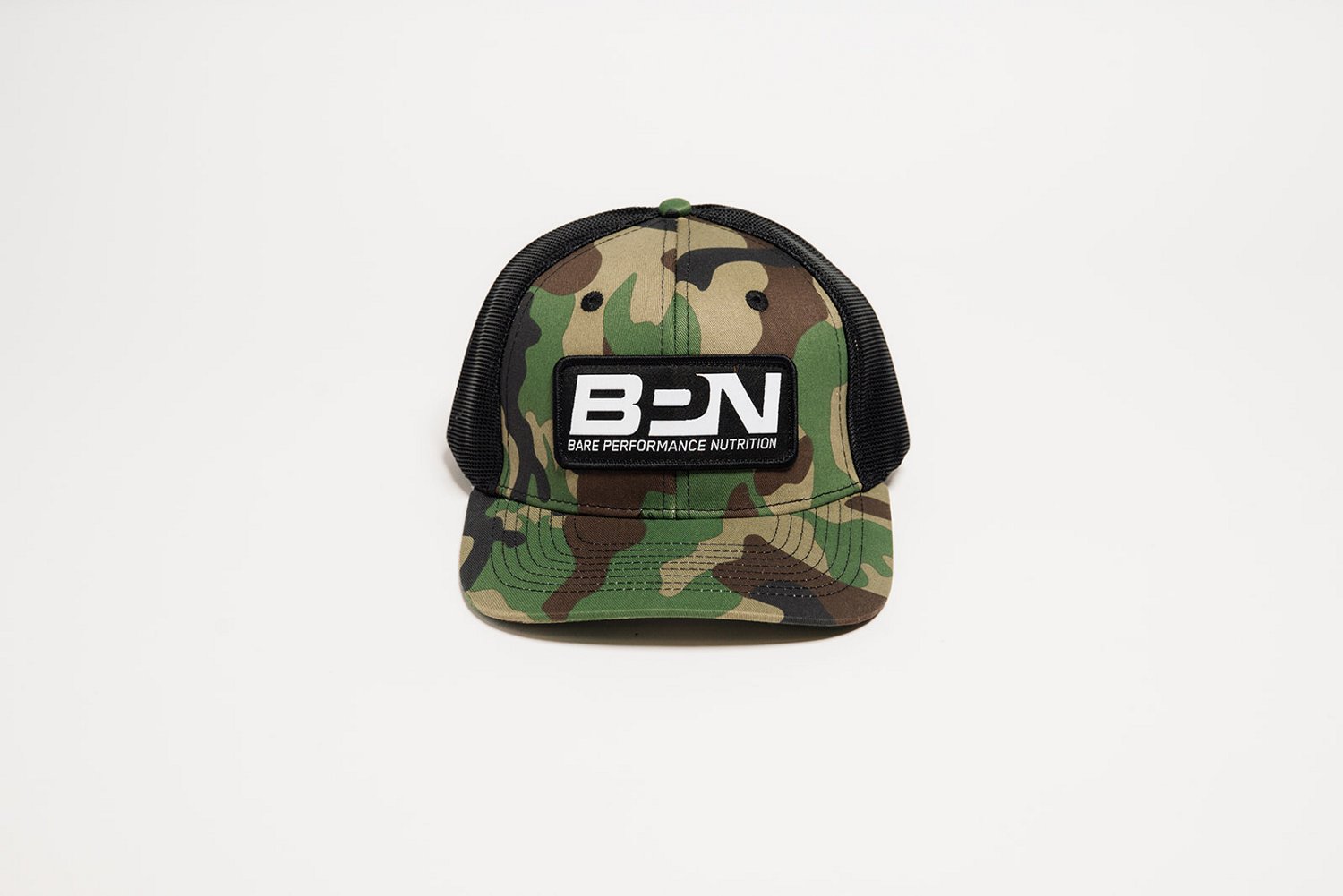 BPN Bare Performance Nutrition Adults' Classic Camo Snapback Hat