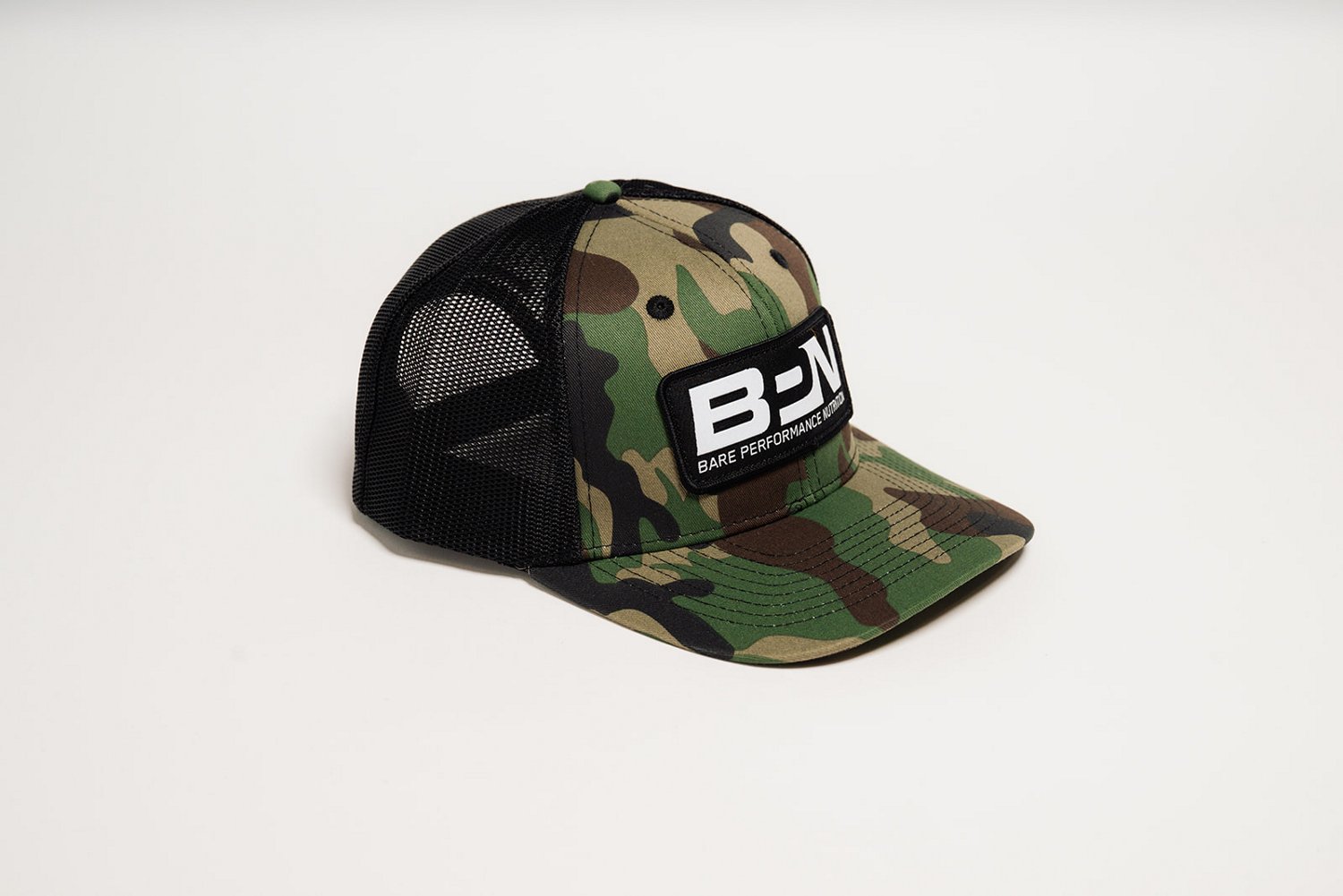 BPN Bare Performance Nutrition Adults' Classic Camo Snapback Hat