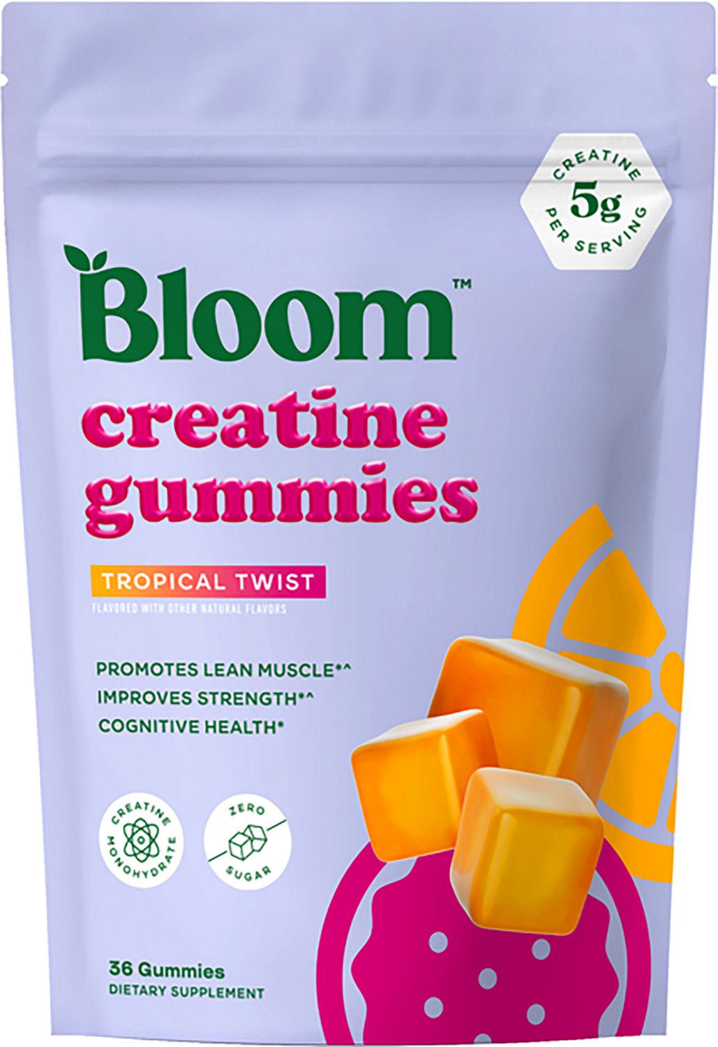Bloom Nutrition Creatine Gummies - 36 ct