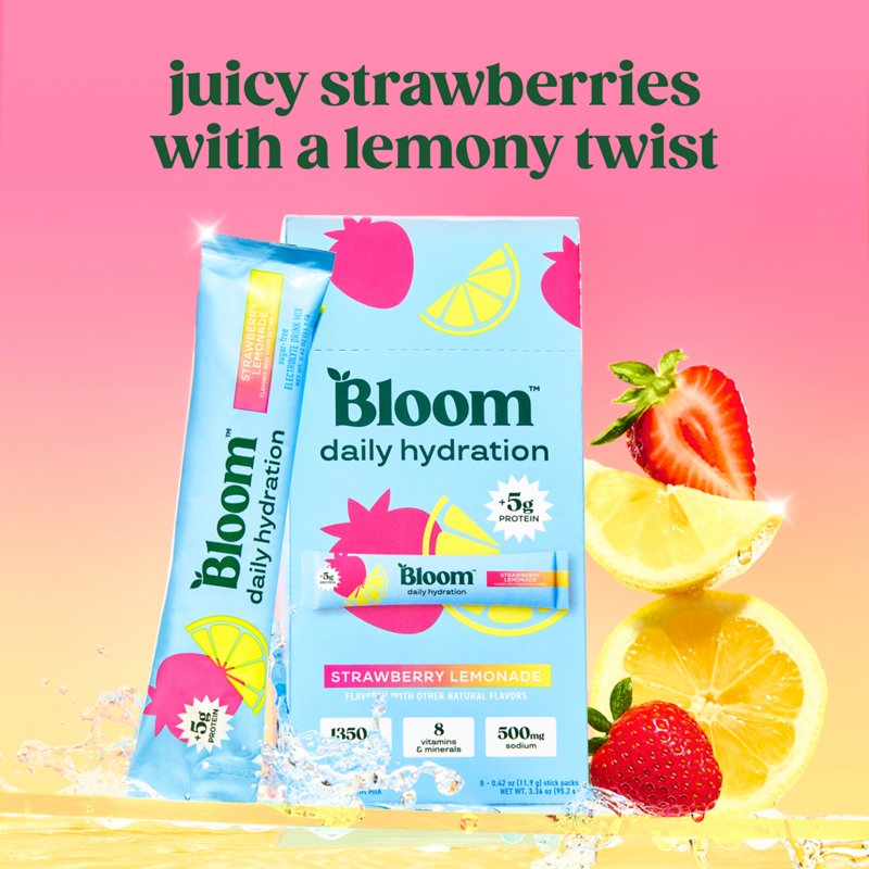 Bloom Nutrition Daily Hydration Rocket Blast 5-Pack