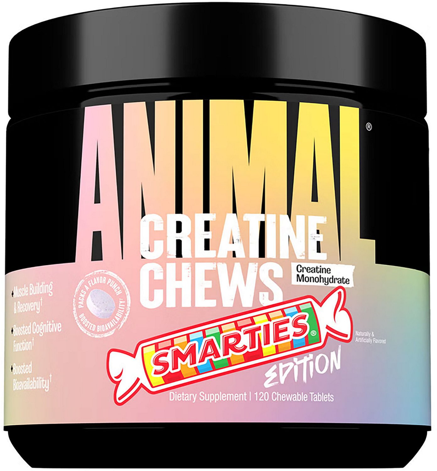 Animal Creatine Chews - 120 Chewable Tablets