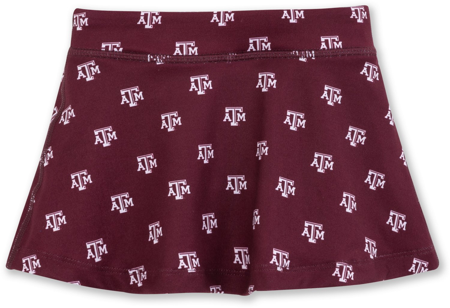ZooZatz Toddler Girls' Texas A&M University Repeat Print Flowy Skort