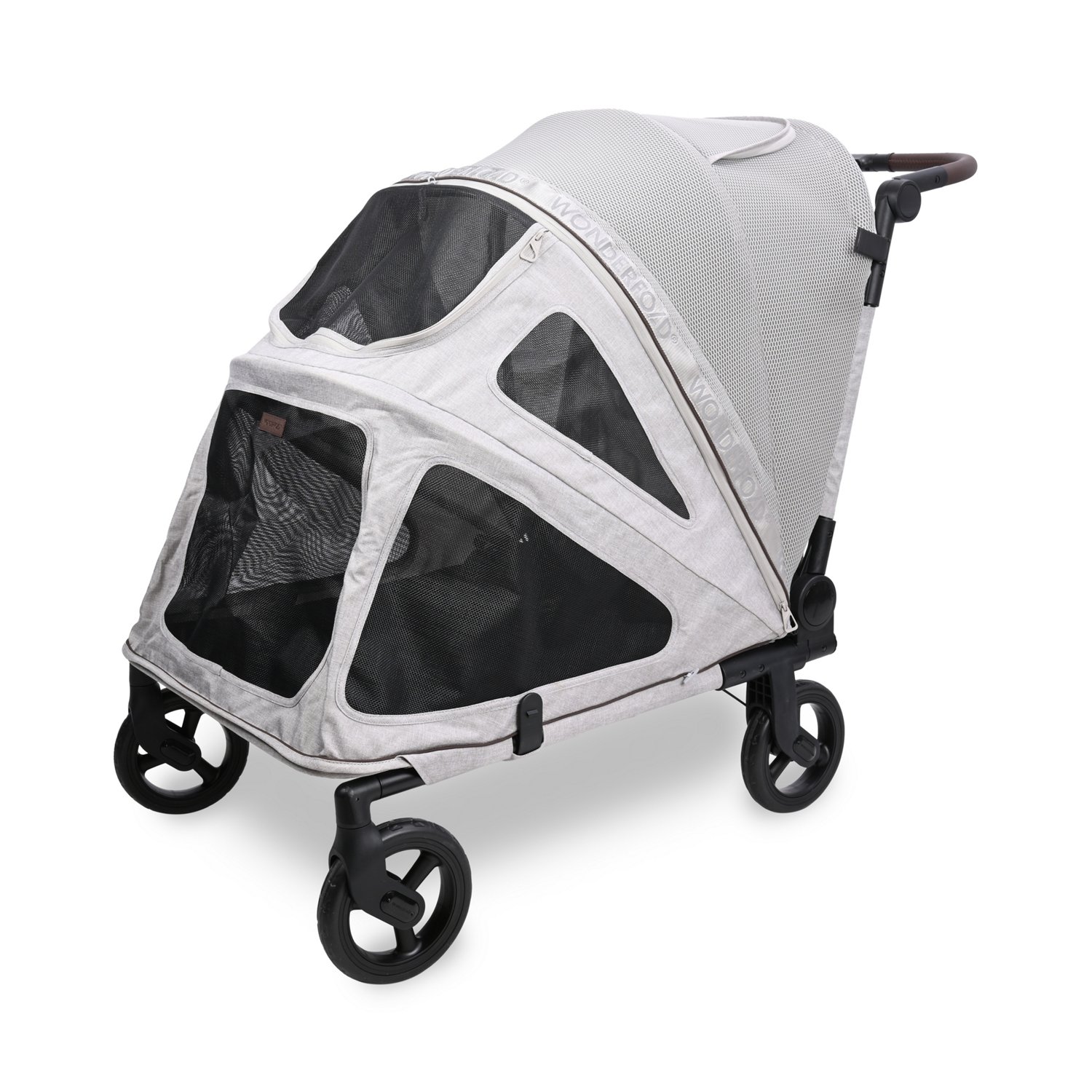 Wonderfold Hudson Flat Fold Large Pet Stroller Wagon - view number 4