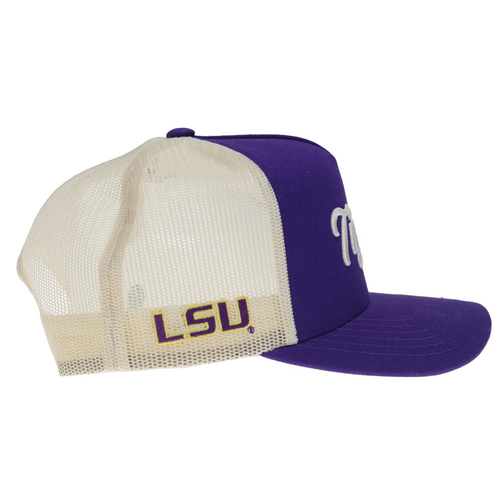 Hooey Louisiana State University Primary Logo Trucker Cap - view number 3