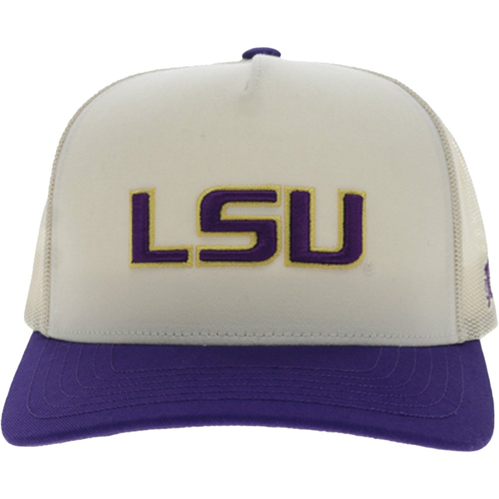 Hooey Louisiana State University Primary Logo Back Hit Trucker Cap - view number 2