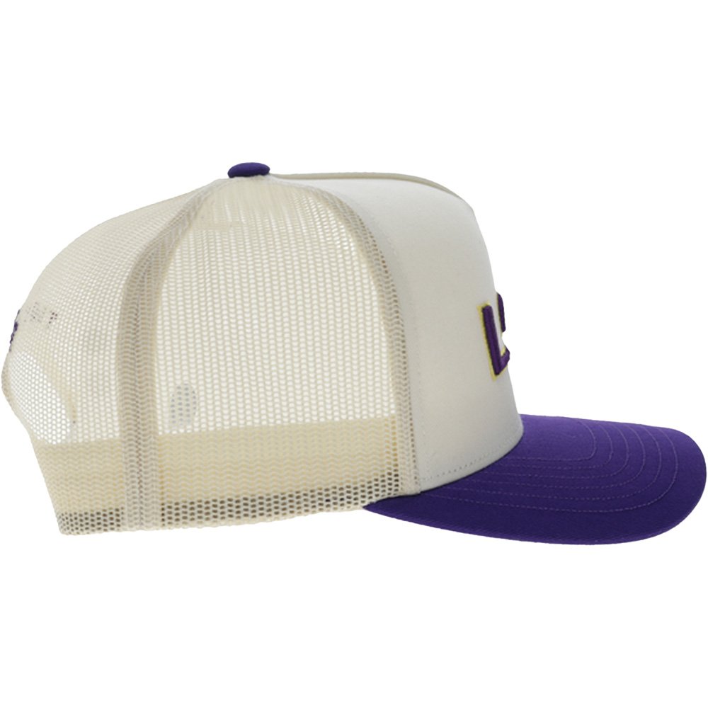 Hooey Louisiana State University Primary Logo Back Hit Trucker Cap - view number 3