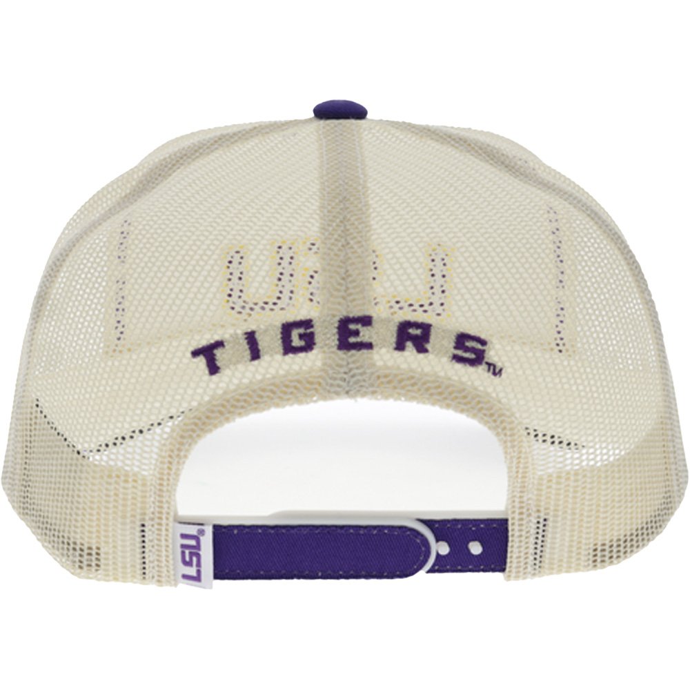Hooey Louisiana State University Primary Logo Back Hit Trucker Cap - view number 5