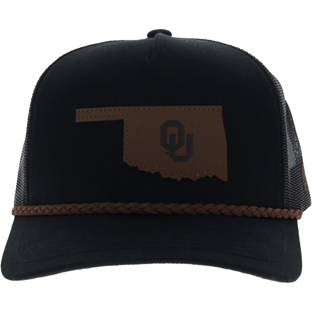 Hooey University of Oklahoma State Patch Trucker Cap - view number 2