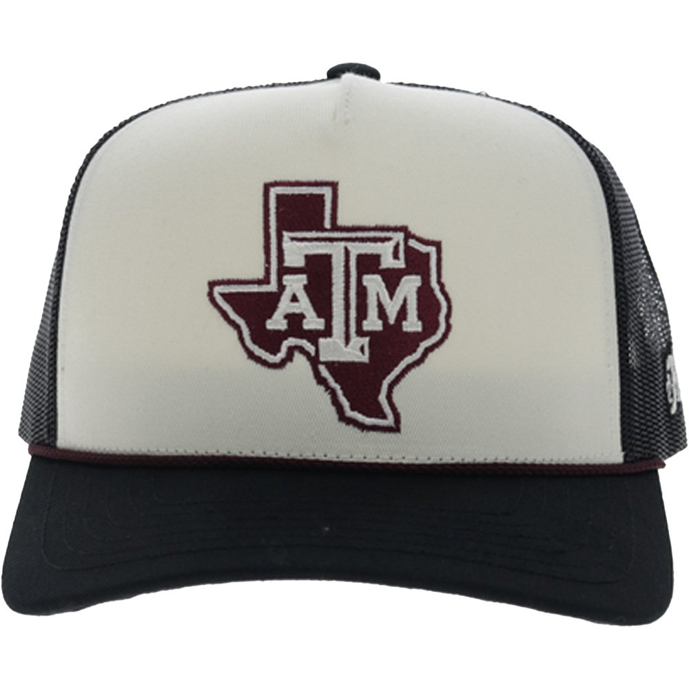 Hooey Texas A&M University Primary Logo State Trucker Cap - view number 2
