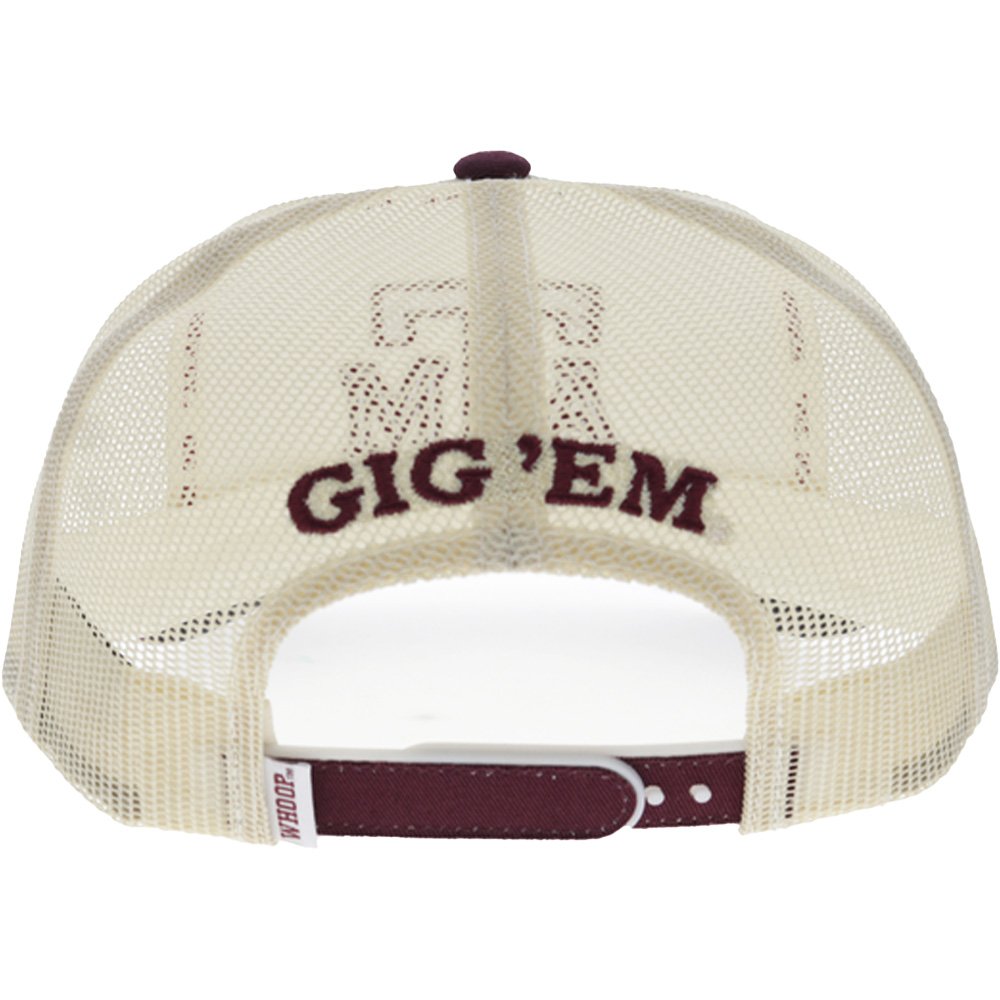 Hooey Texas A&M University Primary Logo Back Hit Trucker Cap - view number 5