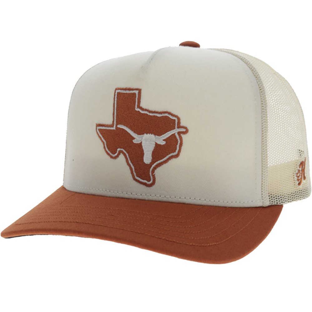 Hooey University of Texas Primary Logo State Trucker Cap