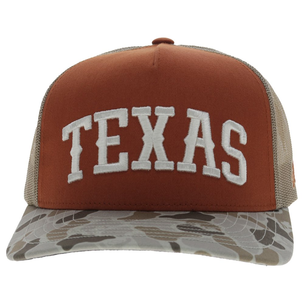 Hooey University of Texas School Camo Bill Trucker Cap - view number 2