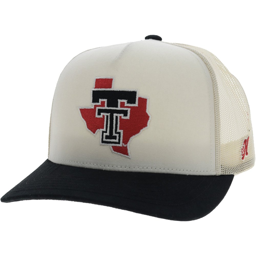 Hooey Texas Tech University Primary Logo State Trucker Cap