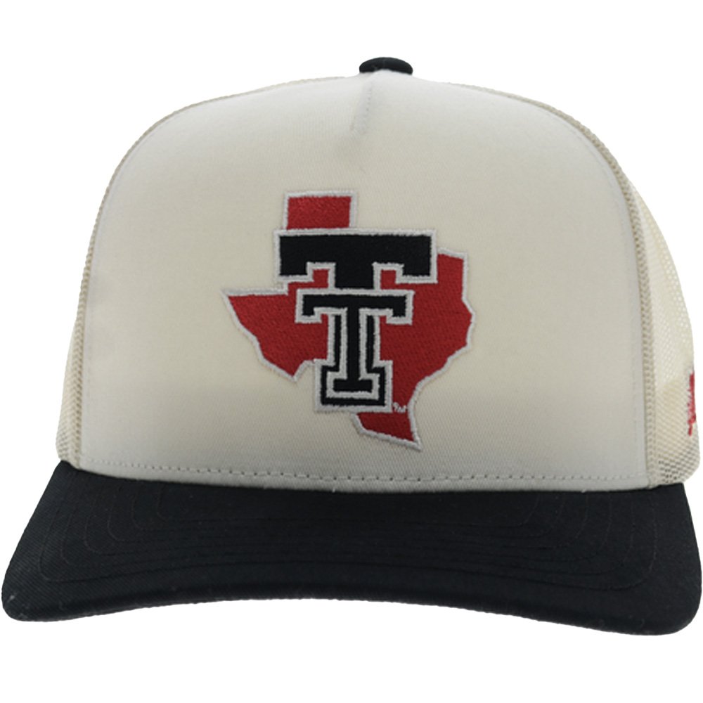 Hooey Texas Tech University Primary Logo State Trucker Cap