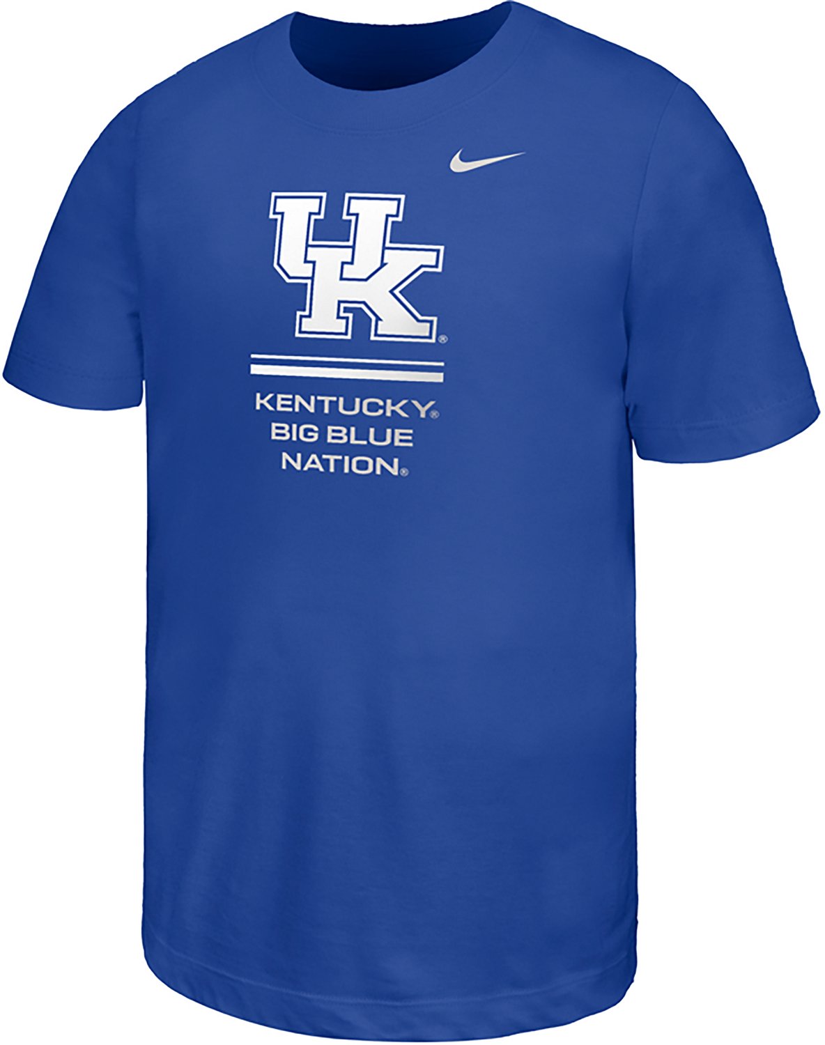 Nike Boys' Kentucky Oversized Logo Core Cotton Short Sleeve T
