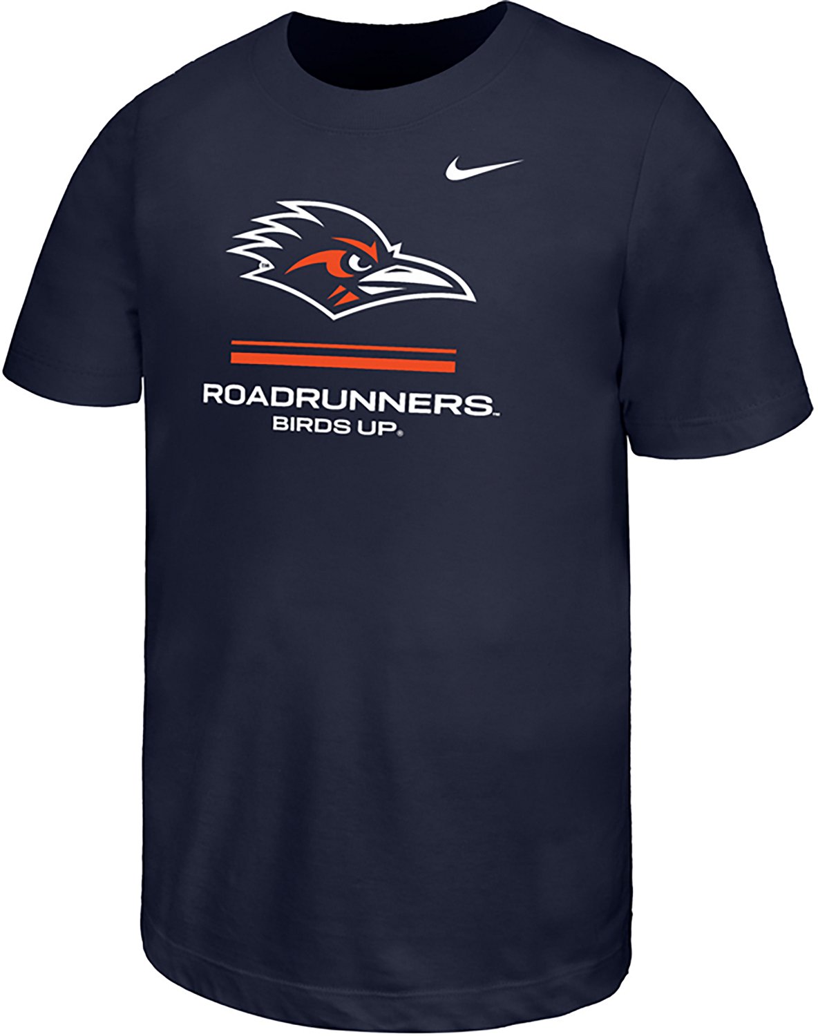 Nike Boys' UTSA Oversized Logo Over Bar Core Cotton T-shirt