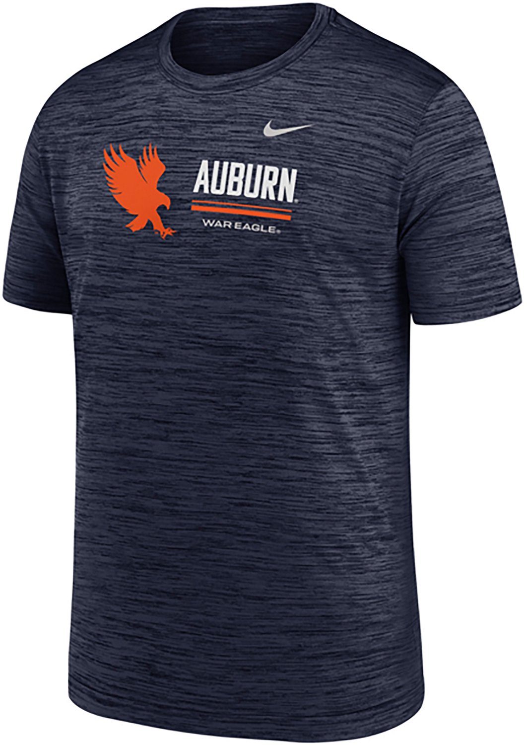 Nike Boys' Auburn Primary Logo Velocity Short Sleeve T-shirt